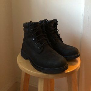 Black lace-up Timberland boots - Women's size 6.5